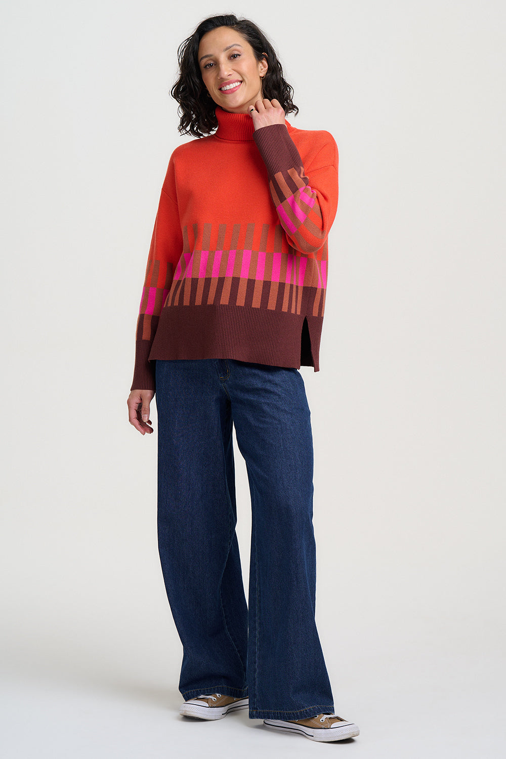 Sugarhill Brighton  ROOL NECK JUMPER