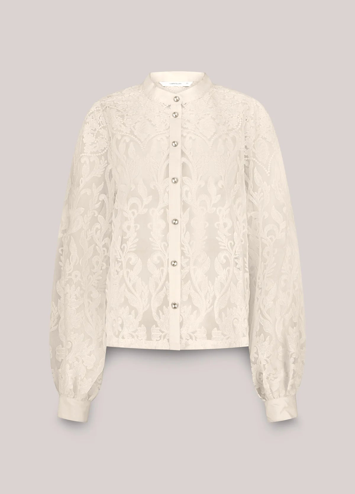 Summum Woman SHEER LACE BLOUSE