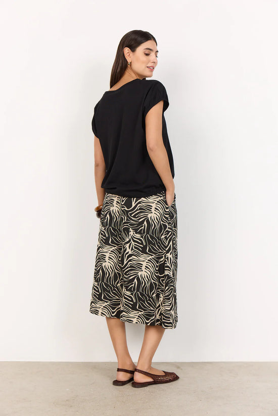 Soya Concept SC-DERBY 33 T-SHIRT BLACK