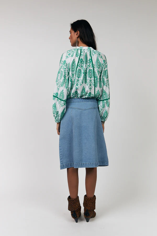 Lollys Laundry VeroLL Shirt Light Green