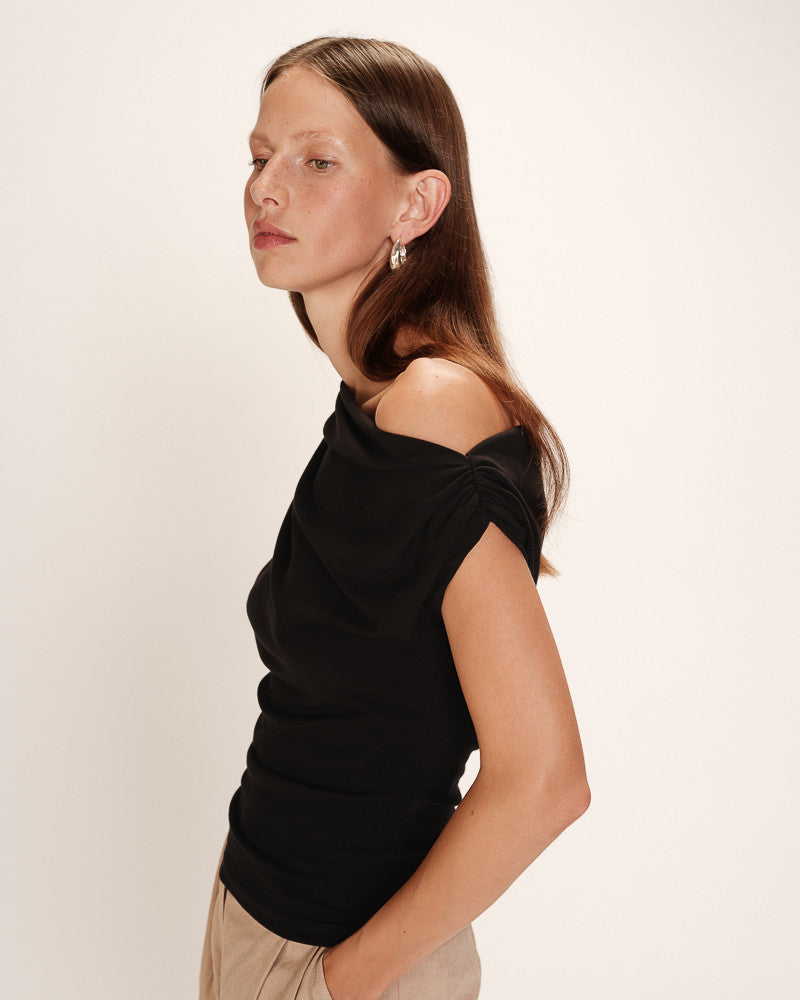 Grace And Mila TOP NOIR ROTONDE