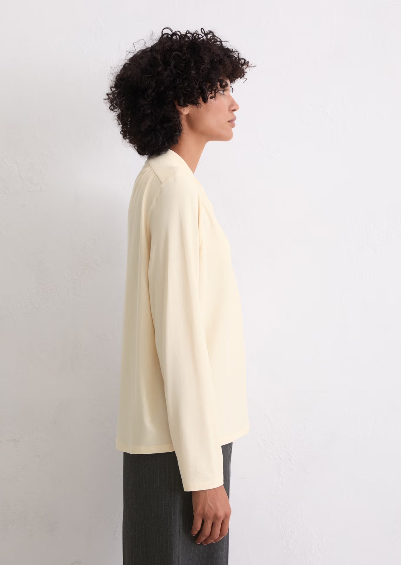 Marc O Polo RELAXED JERSEY BLOUSE WITH TENCEL™ MODAL