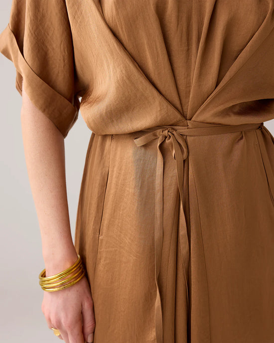 Load image into Gallery viewer, Summum Woman STRAIGHT-FIT DRESS WITH BELT
