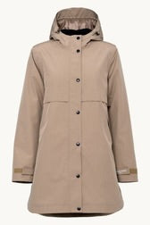 Ilse Jacobsen PADDED RAINCOAT - GREIGE