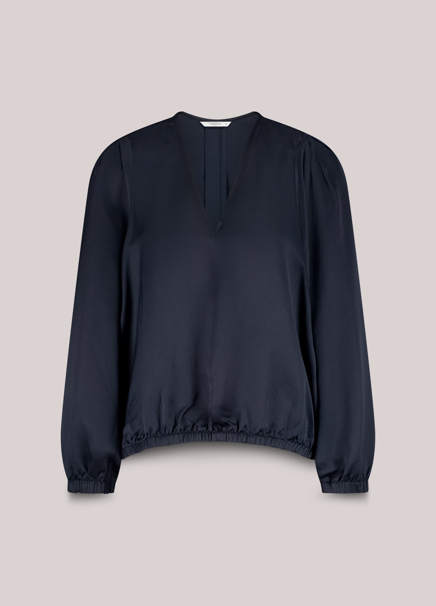 Summum Woman  SHINY V-NECK TOP