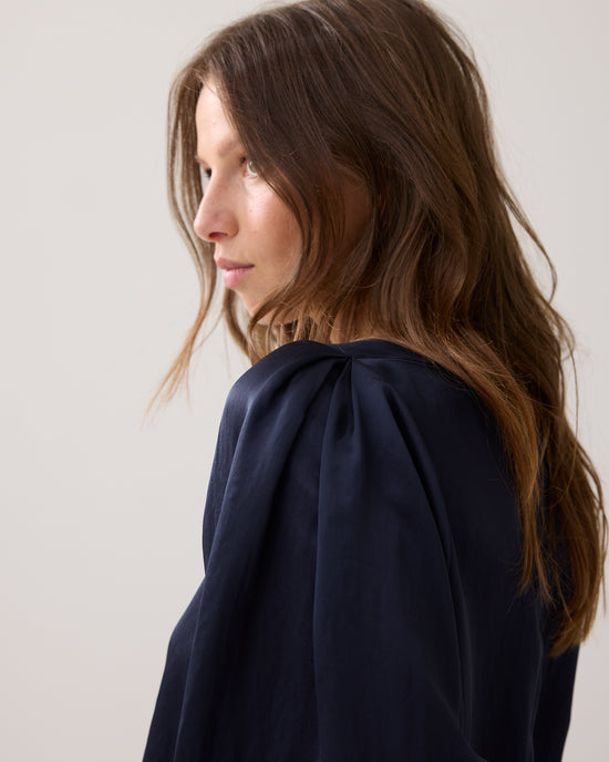 Summum Woman  SHINY V-NECK TOP