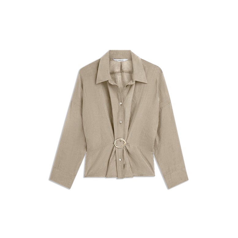 Summum Woman WEAR-YOUR-WAY BLOUSE IN LYOCELL BLEND
