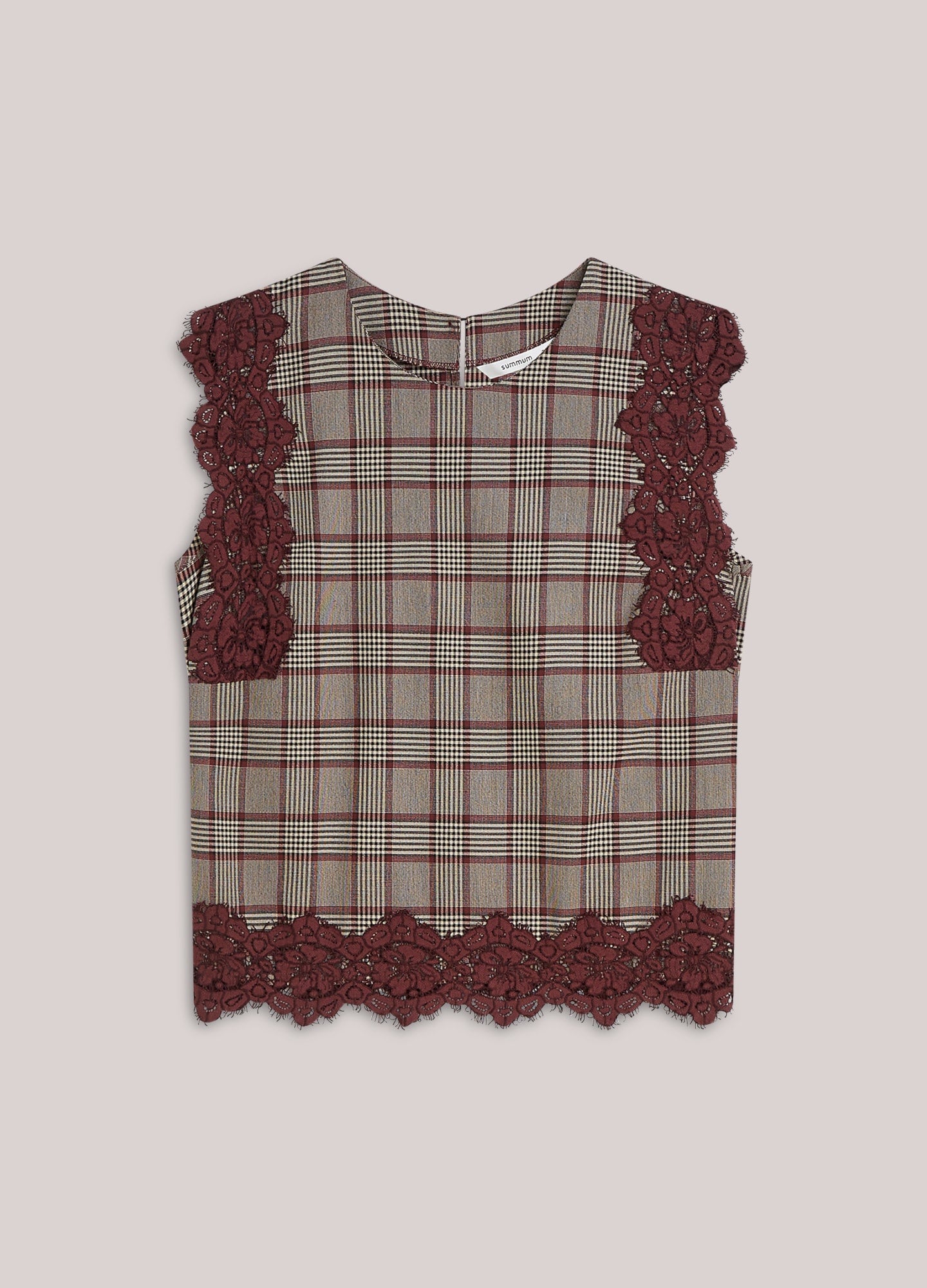 Summum Woman SCOTTISH TARTAN TOP