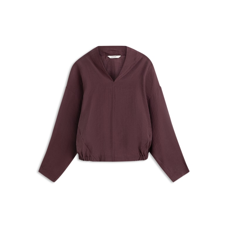Summum Woman Top V neck Lyocell blend