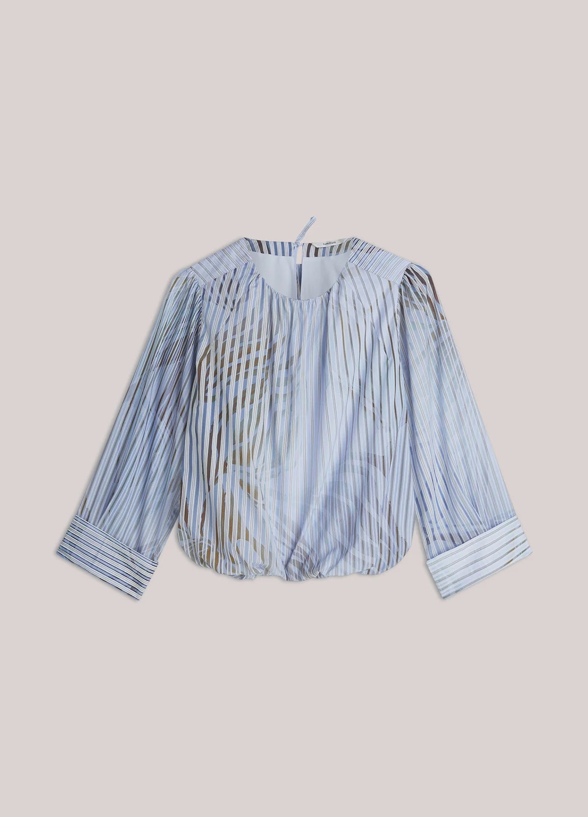 Summum Woman PLEATED TOP WITH PRINT