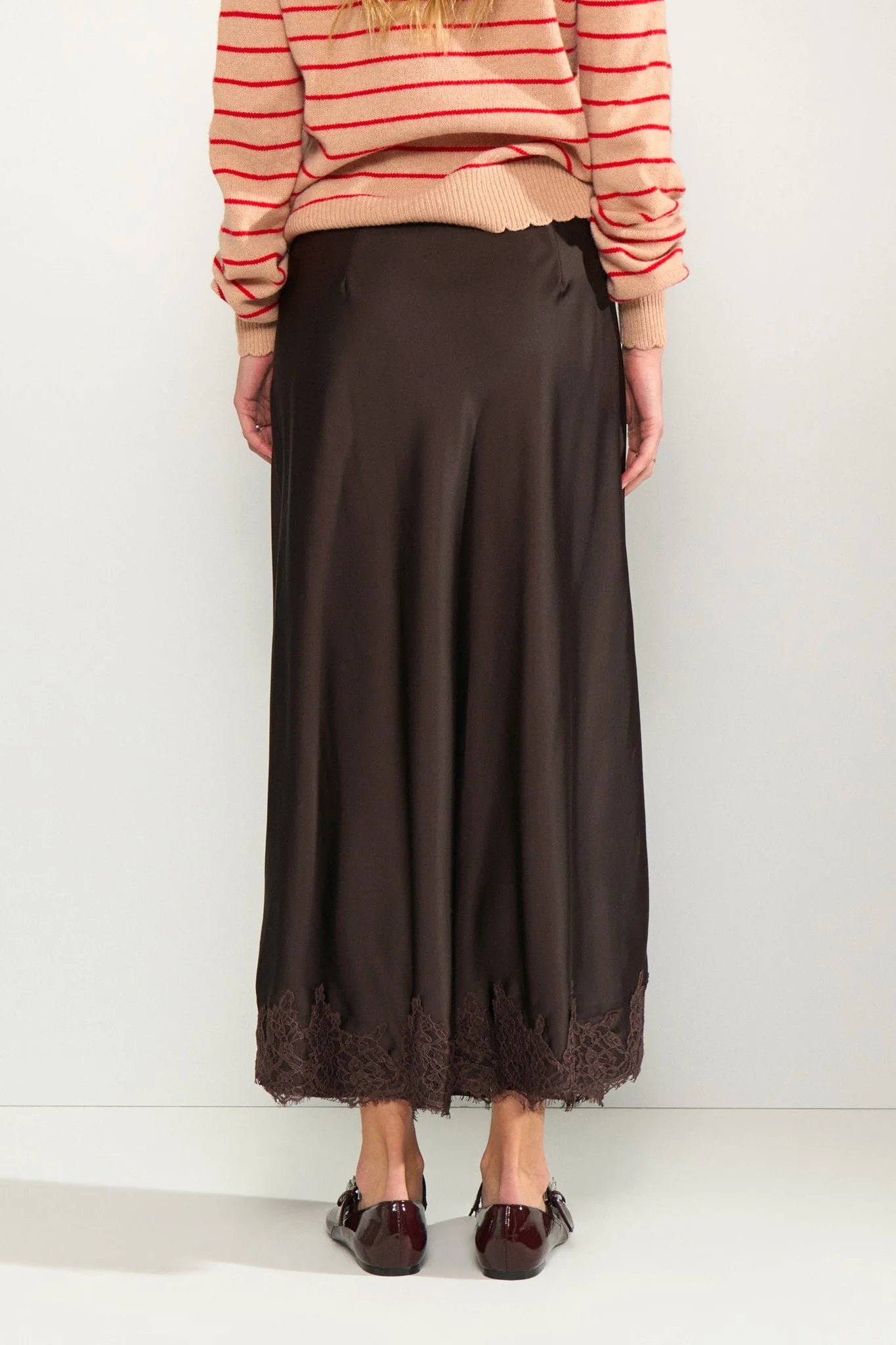 Numph NUNADINE SKIRT - Black Coffee