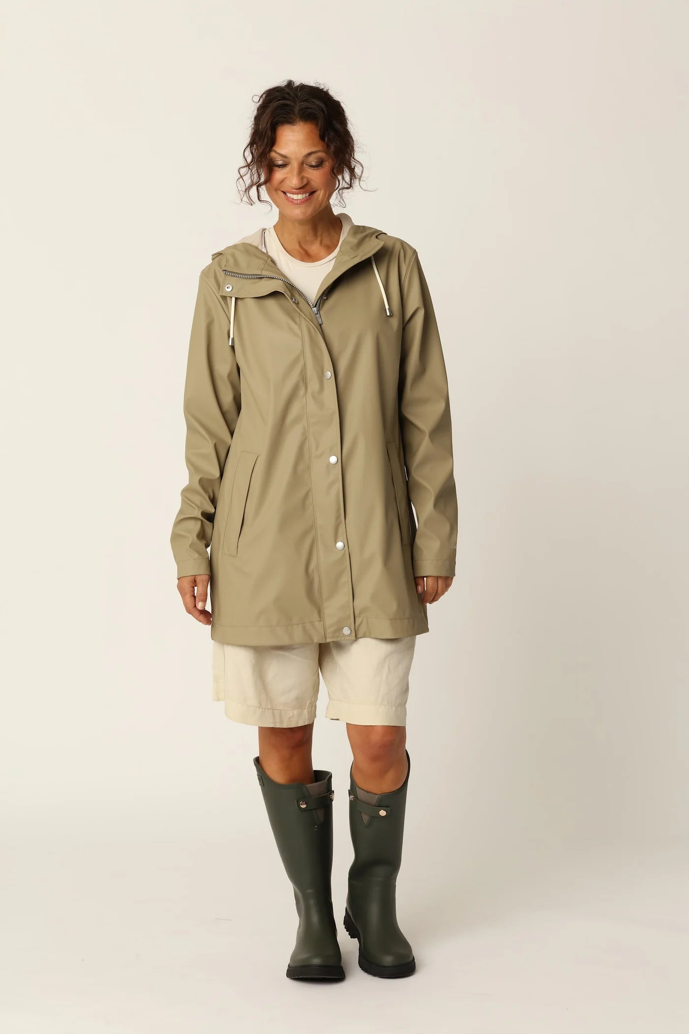 Ilse Jacobsen LIGHT RAINCOAT - CORIANDER