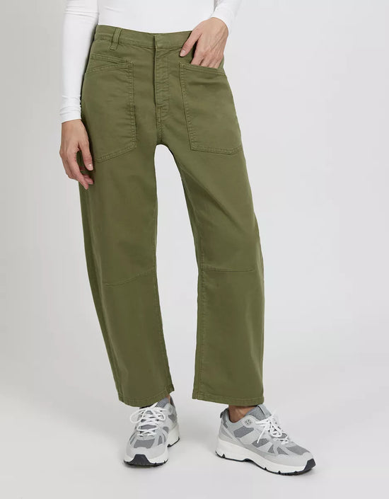 Reiko TAPERED TROUSERS CARL - KAKI