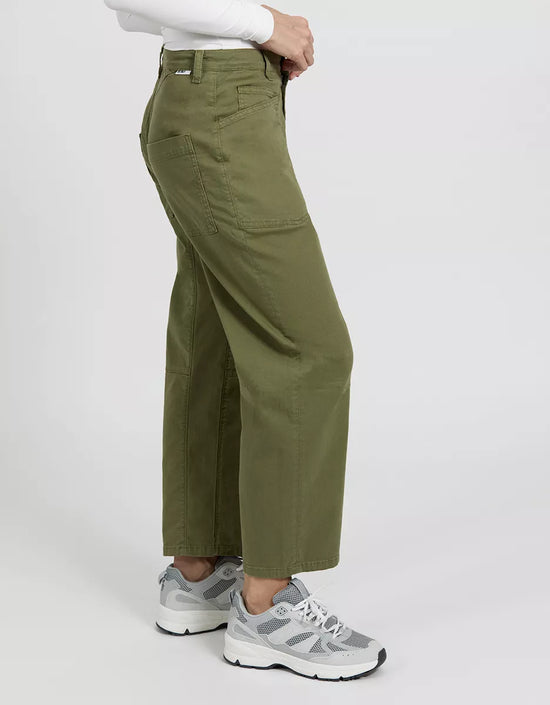 Reiko TAPERED TROUSERS CARL - KAKI