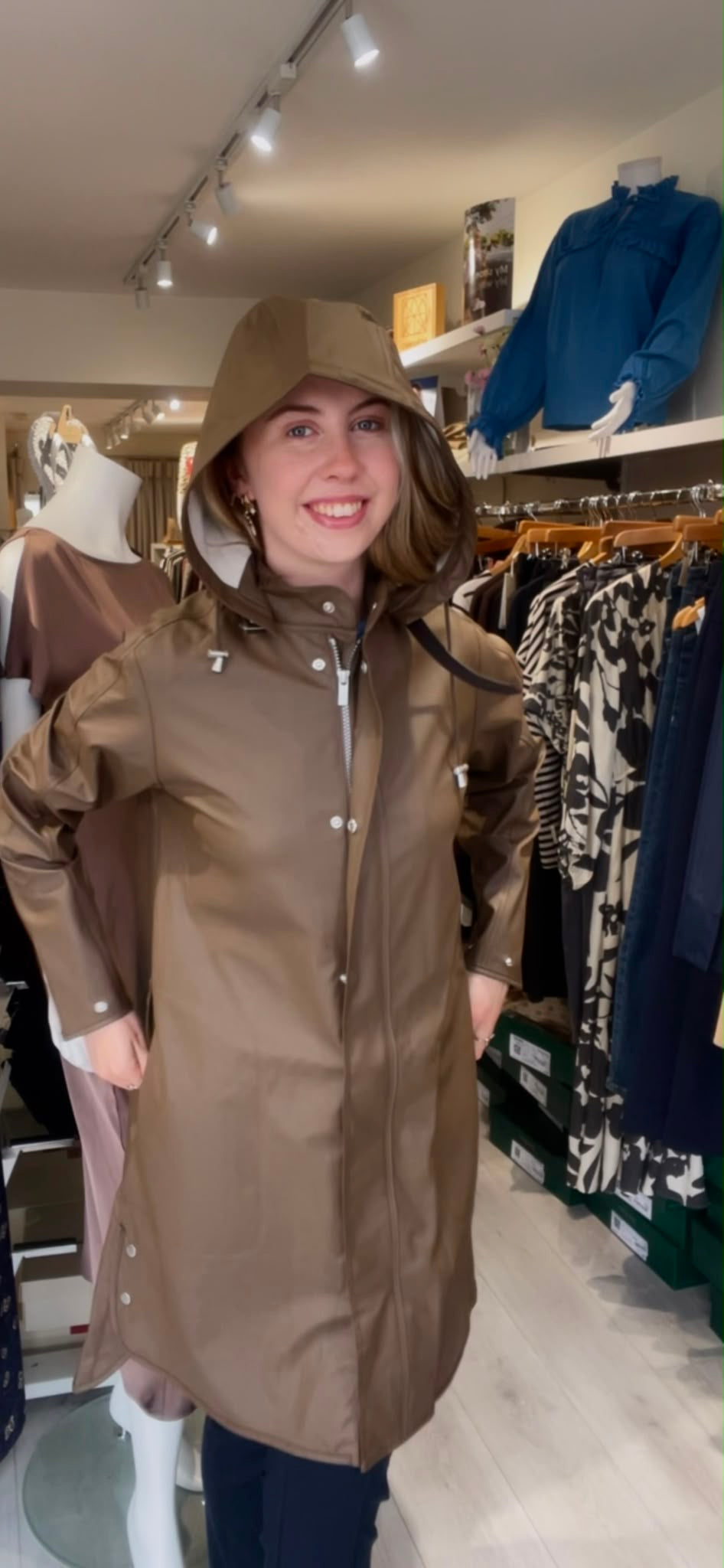 Ilse Jacobsen Light Raincoat Rain71/206 Mud
