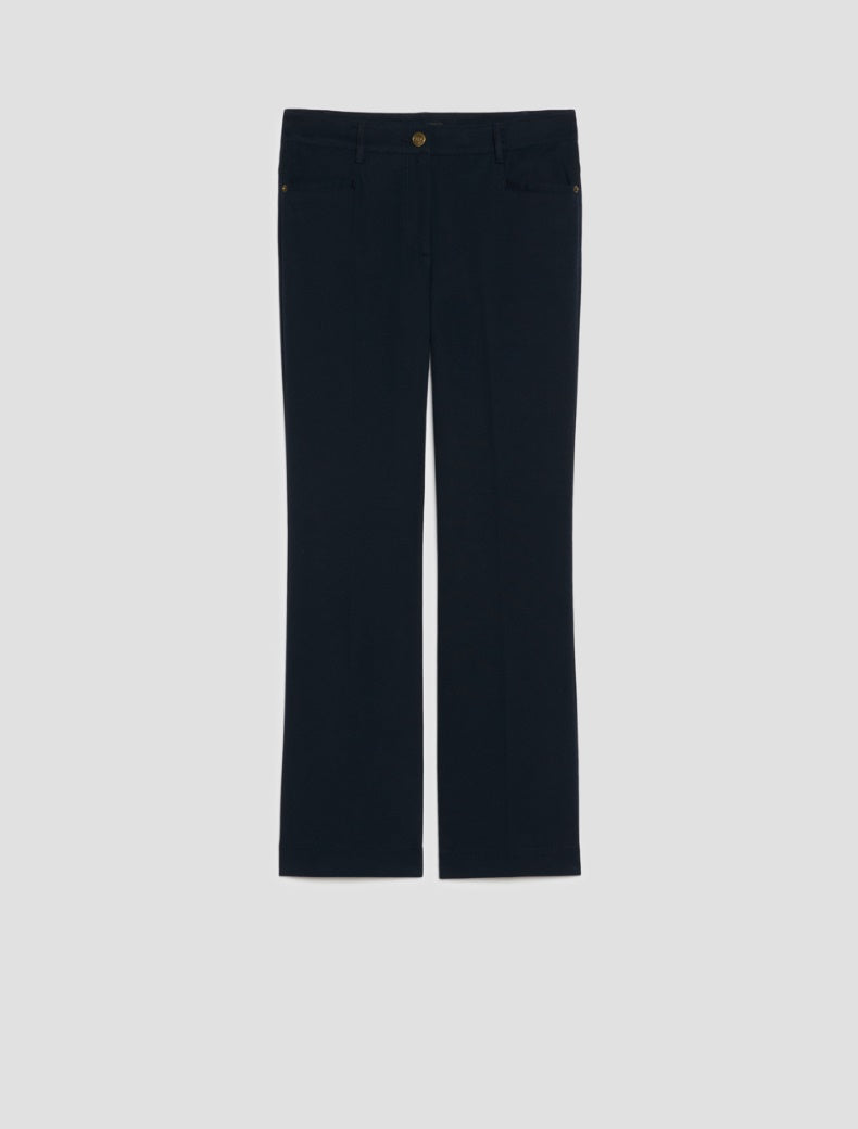 Pennyblack Mini-flared trousers Navy