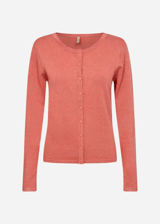 Load image into Gallery viewer, Soya Concept SC-DOLLIE 446 CARDIGAN CORAL
