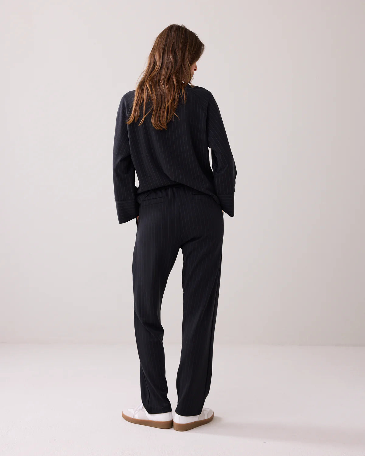 Summum Woman SPORTY TROUSERS WITH PINSTRIPE