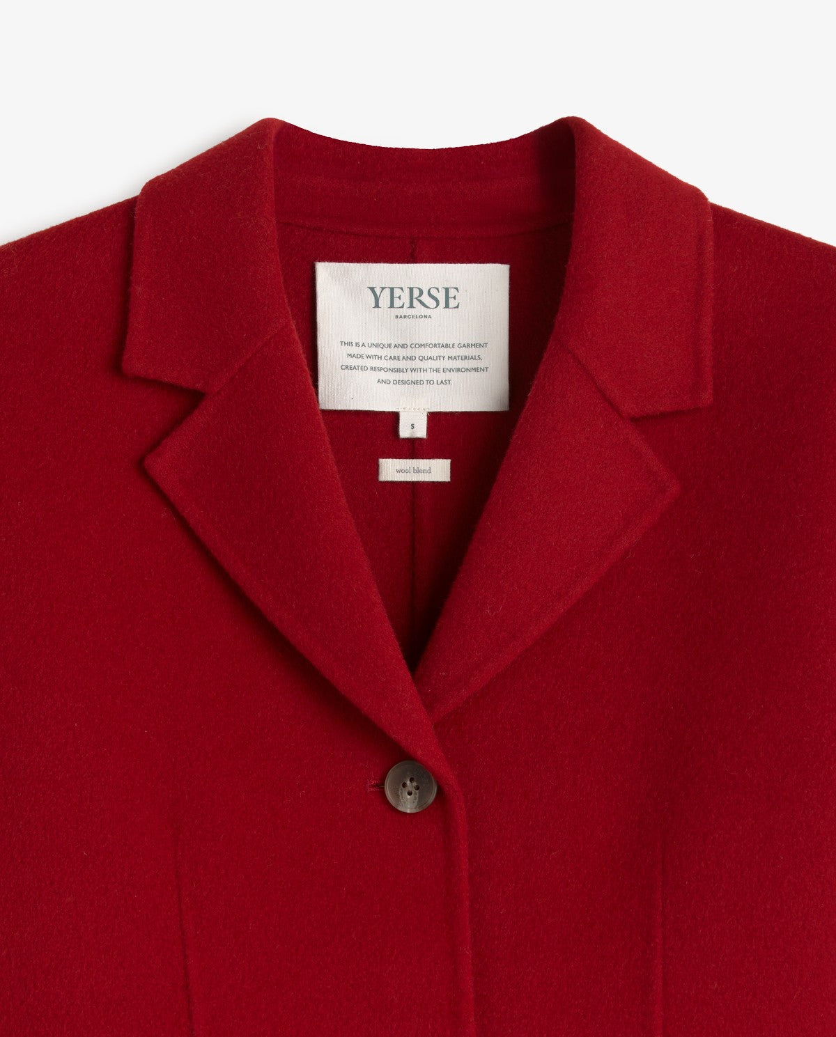 Yerse HANDMADE WOOL-BLEND MIDI COAT