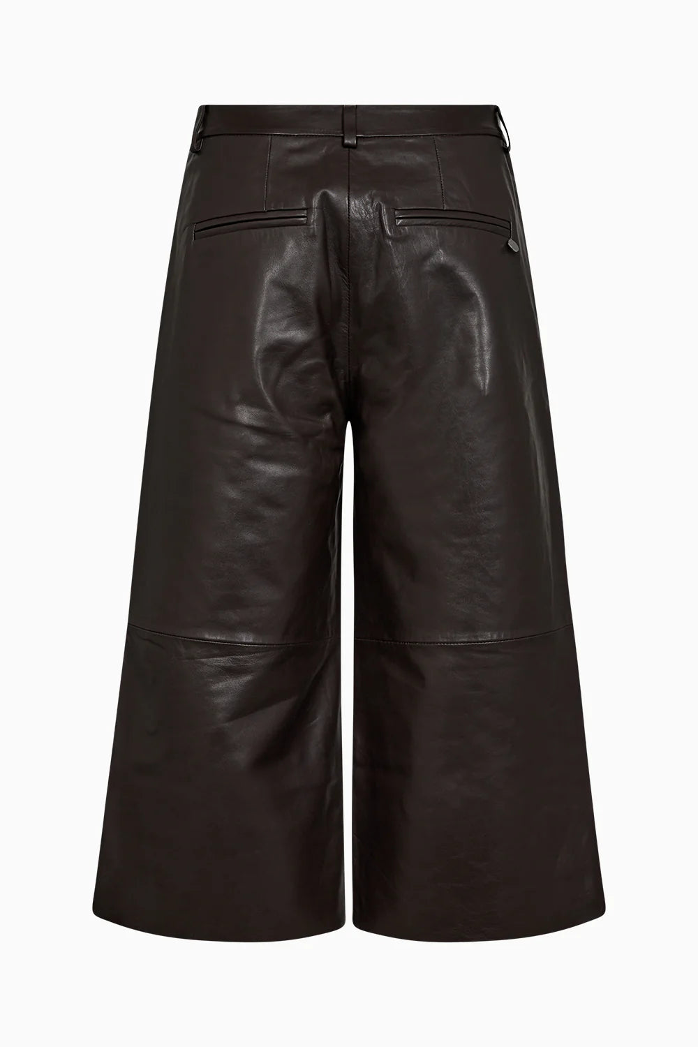 Pieszak PD-Lanni Leather Culotte Pant - Black Coffee
