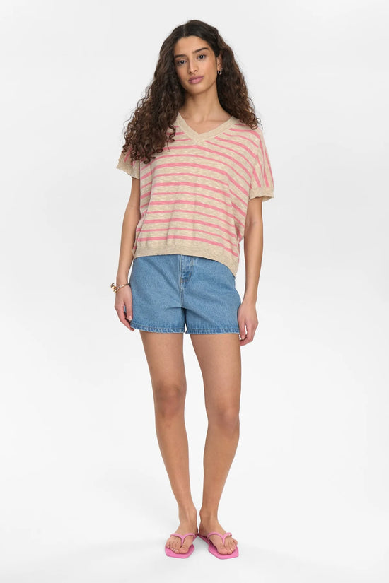 Load image into Gallery viewer, Numph NUKIKI PULLOVER - Flamingo Pink
