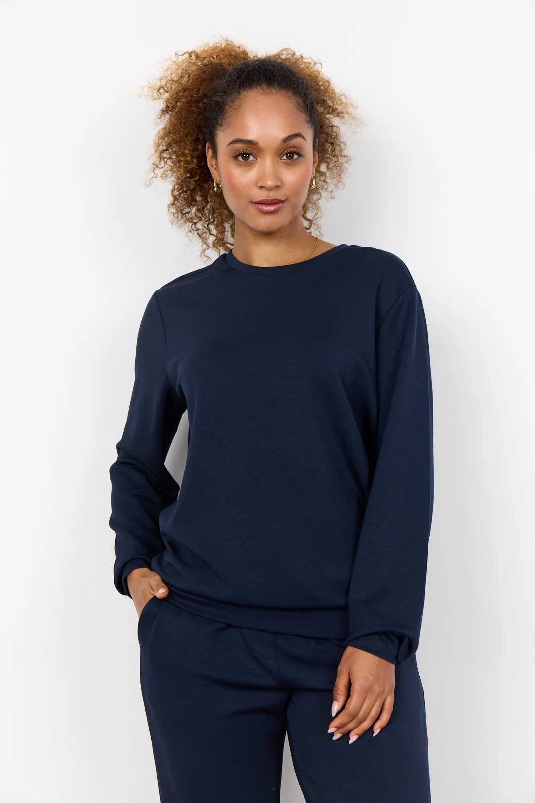 Soya Concept SC-BANU 185 SWEATSHIRT NAVY