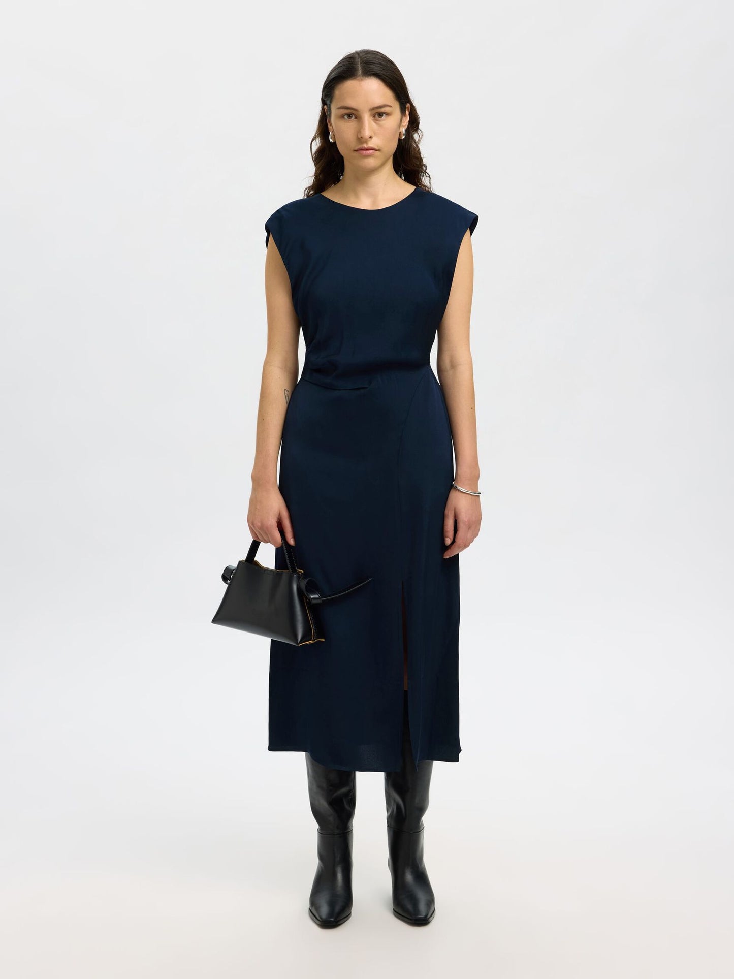 Selected/Femme VISCOSE MIDI DRESS