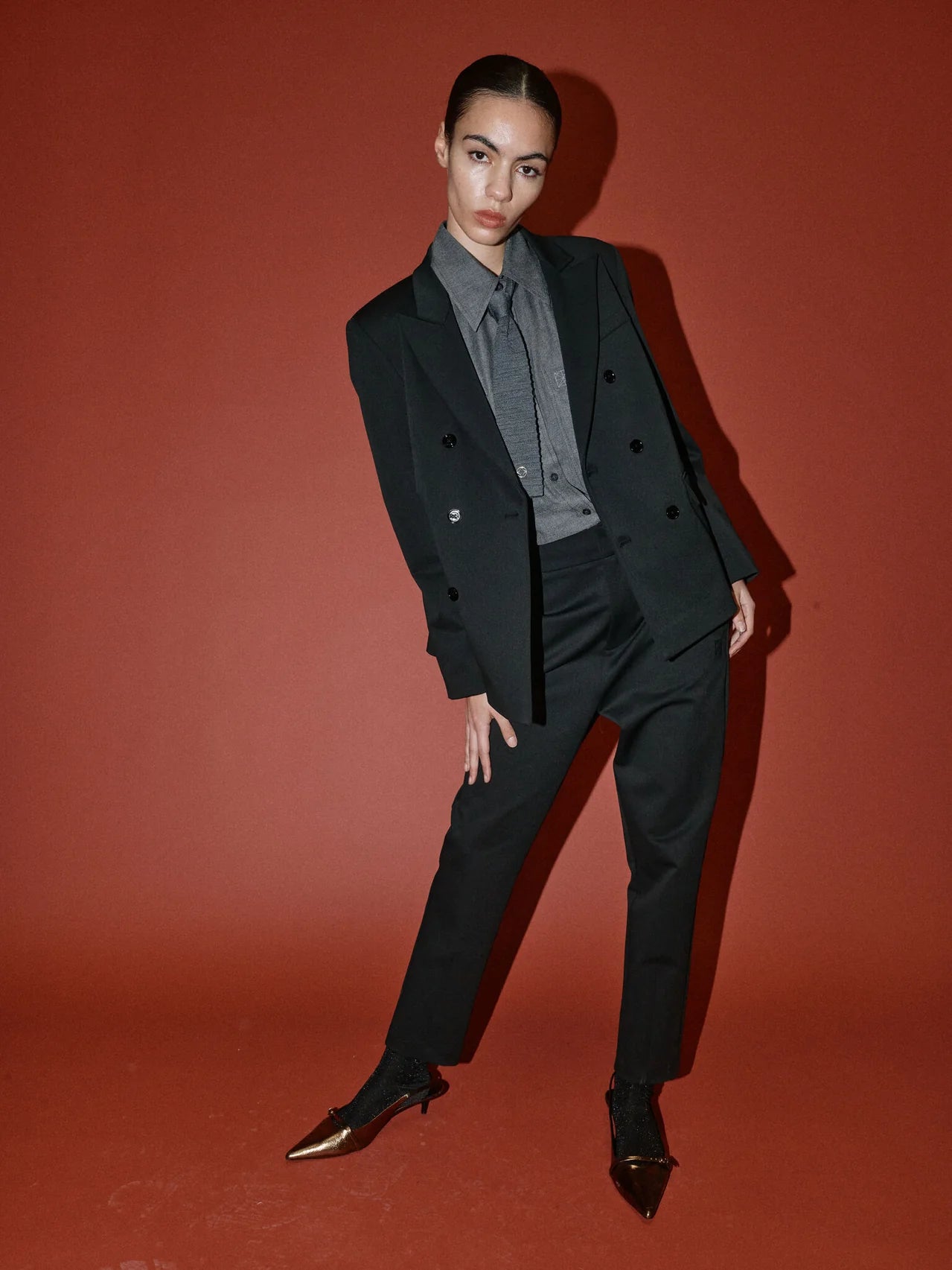 Heyanno MMHDesire Crew Blazer Box fit