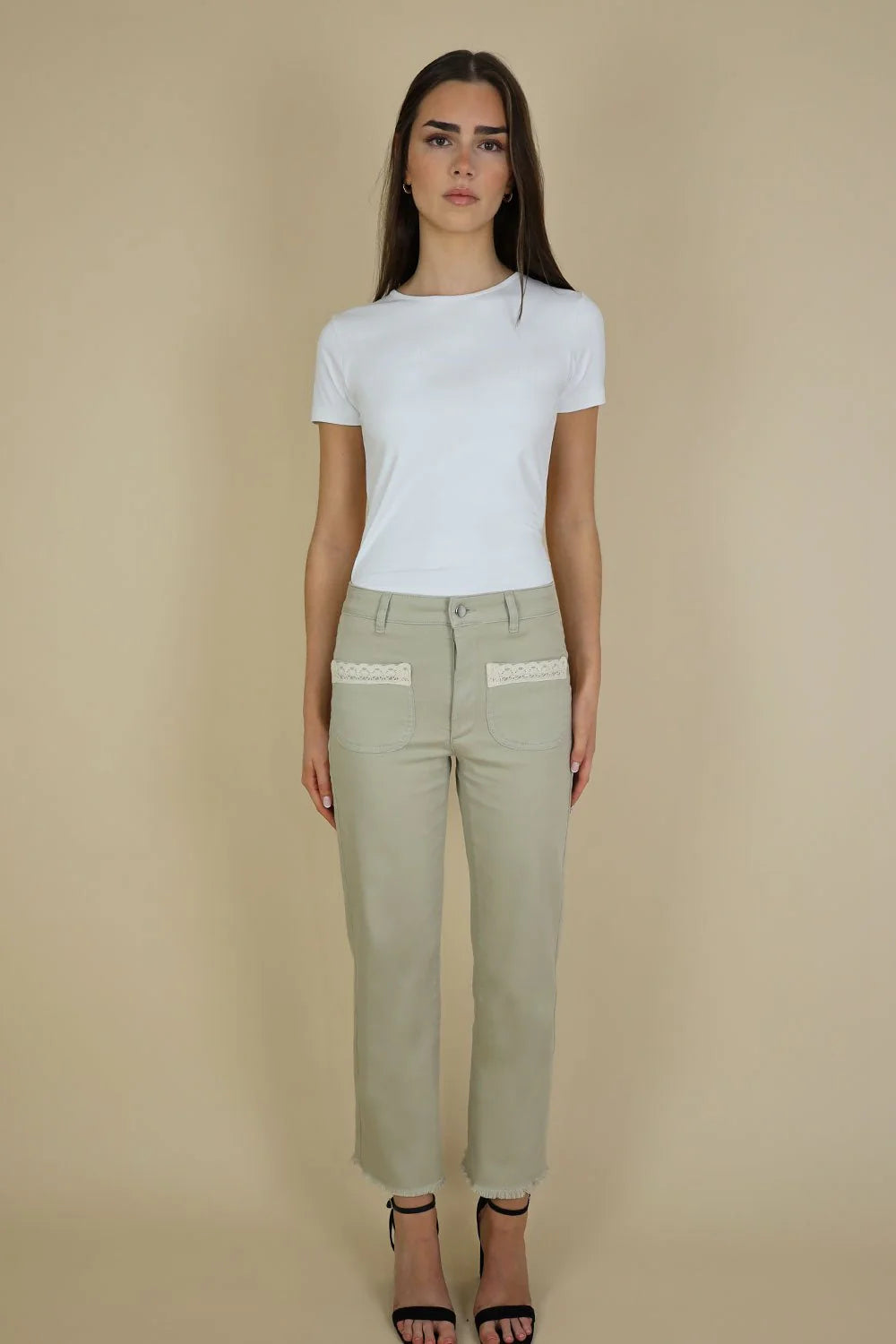 No2mor0 Roxy Straight Leg Trouser - 26" Leg