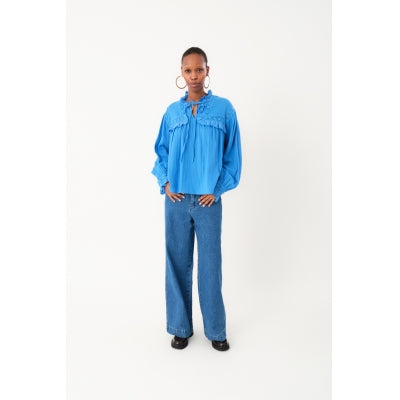 Lollys Laundry GemmaLL Shirt LS Blue