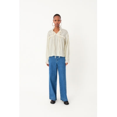 Lollys Laundry  GemmaLL Shirt LS Creme