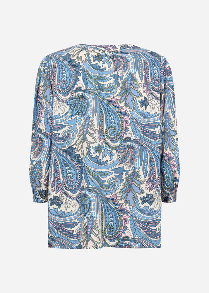 Load image into Gallery viewer, Soya Concept SC-DONIA 1 BLOUSE BLUE

