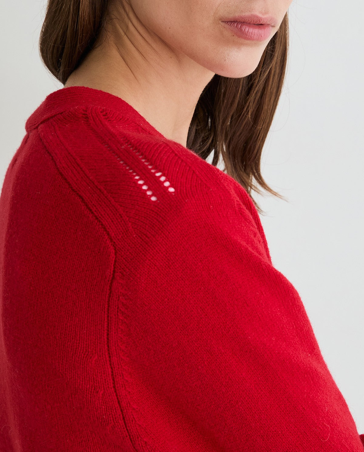 Yerse CARDIGAN REMOVABLE SCARF