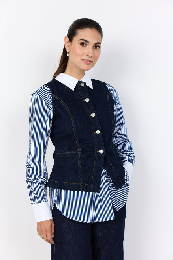 Soya Concept SC-KIMBERLY 42 WAISTCOAT NAVY