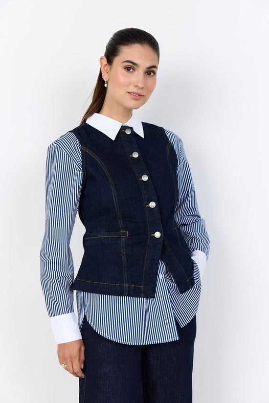 Soya Concept SC-KIMBERLY 42 WAISTCOAT NAVY