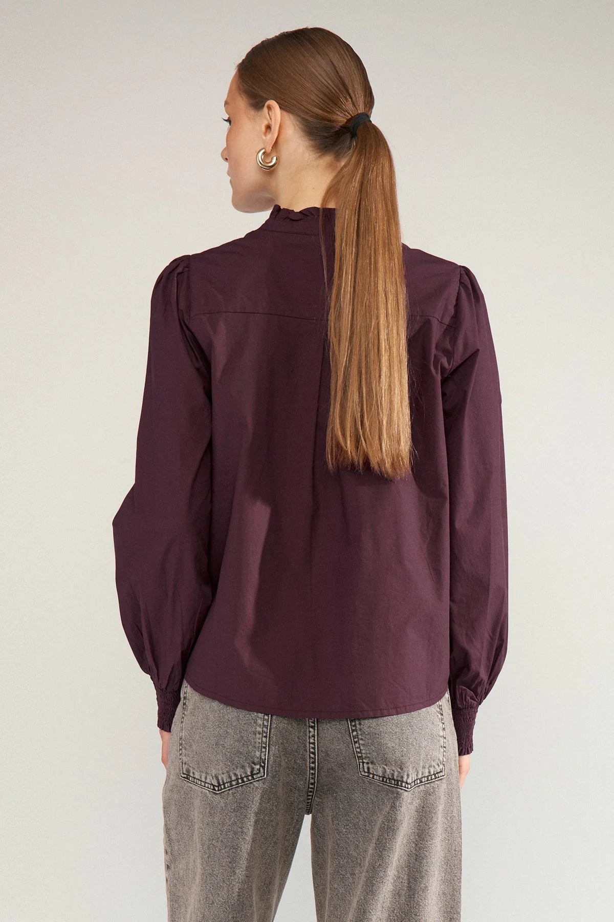 Numph NUTENJA V-NECK SHIRT - Fig