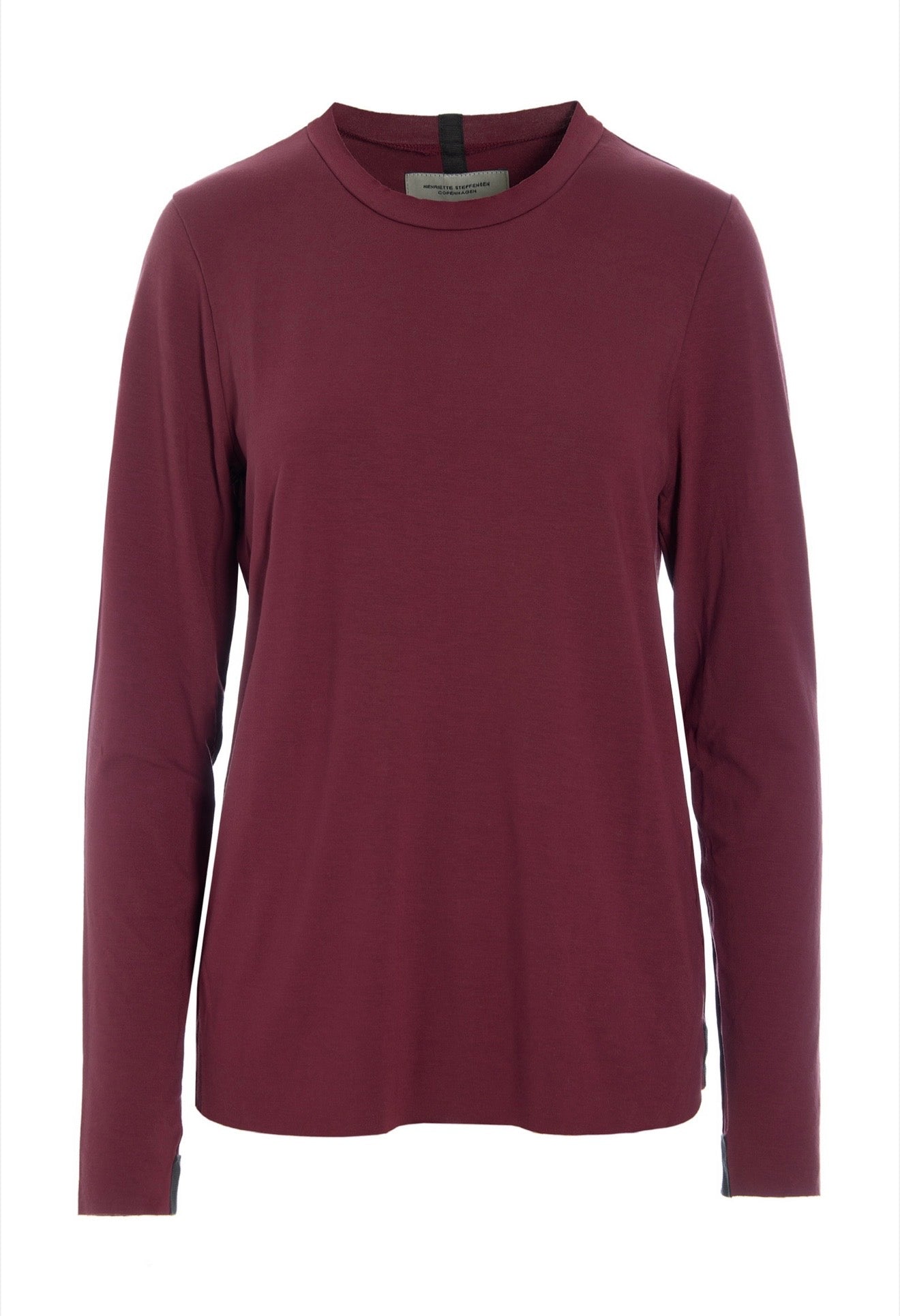 Henriette Steffensen BLOUSE SLIM FIT Bordeaux
