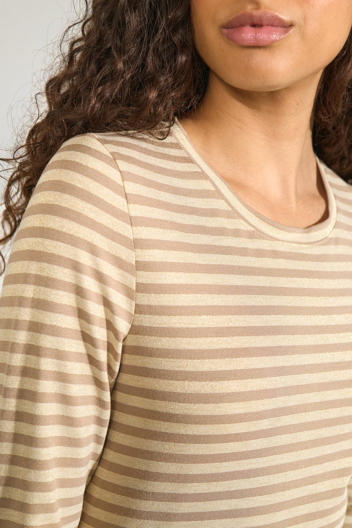 Numph NURIXIE BLOUSE - Silver Mink