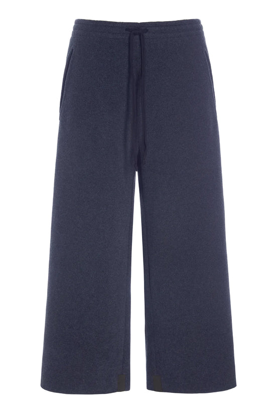 Henriette Steffensen FLARE TROUSERS 3/4 LENGTH | 2115 Evening Blue