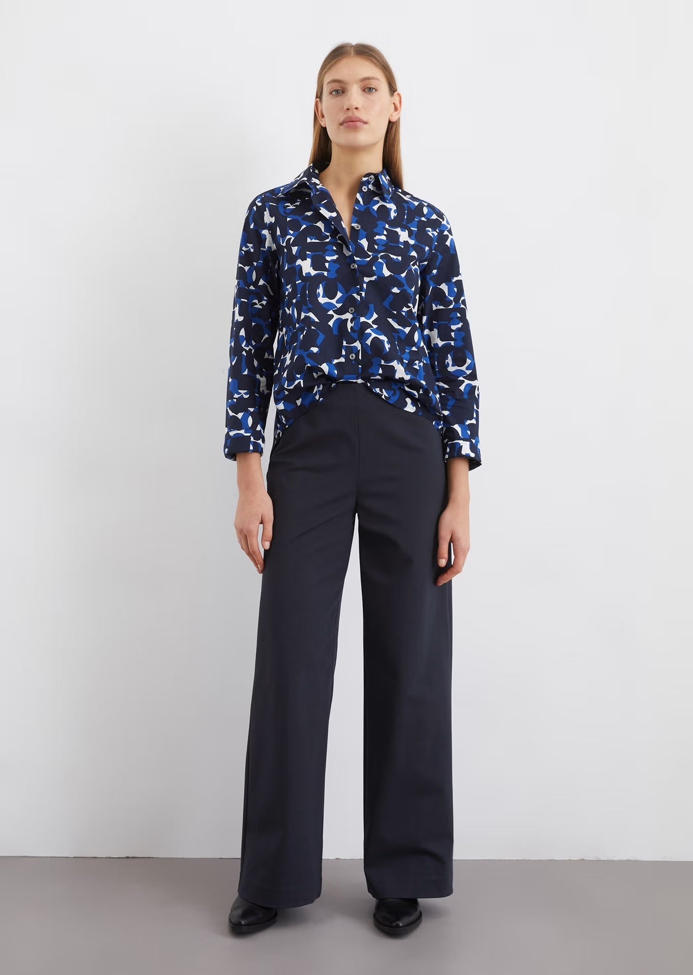 Marc O Polo A-SHAPE BLOUSE MADE FROM PAPERTOUCH POPLIN