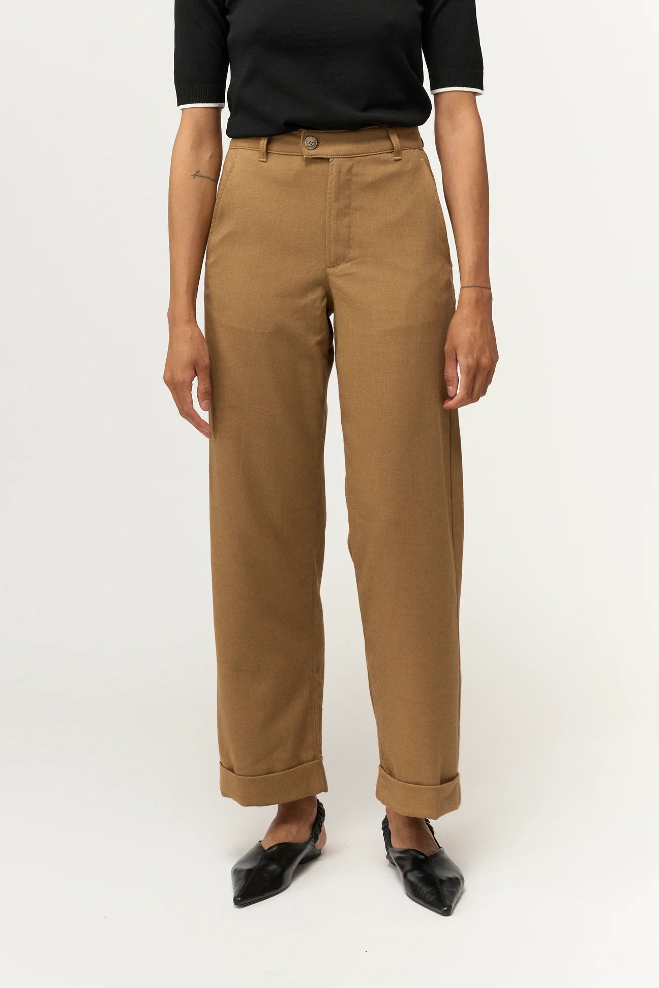 Pieszak  PD-Birkin Weekend Pant Tailor - camel