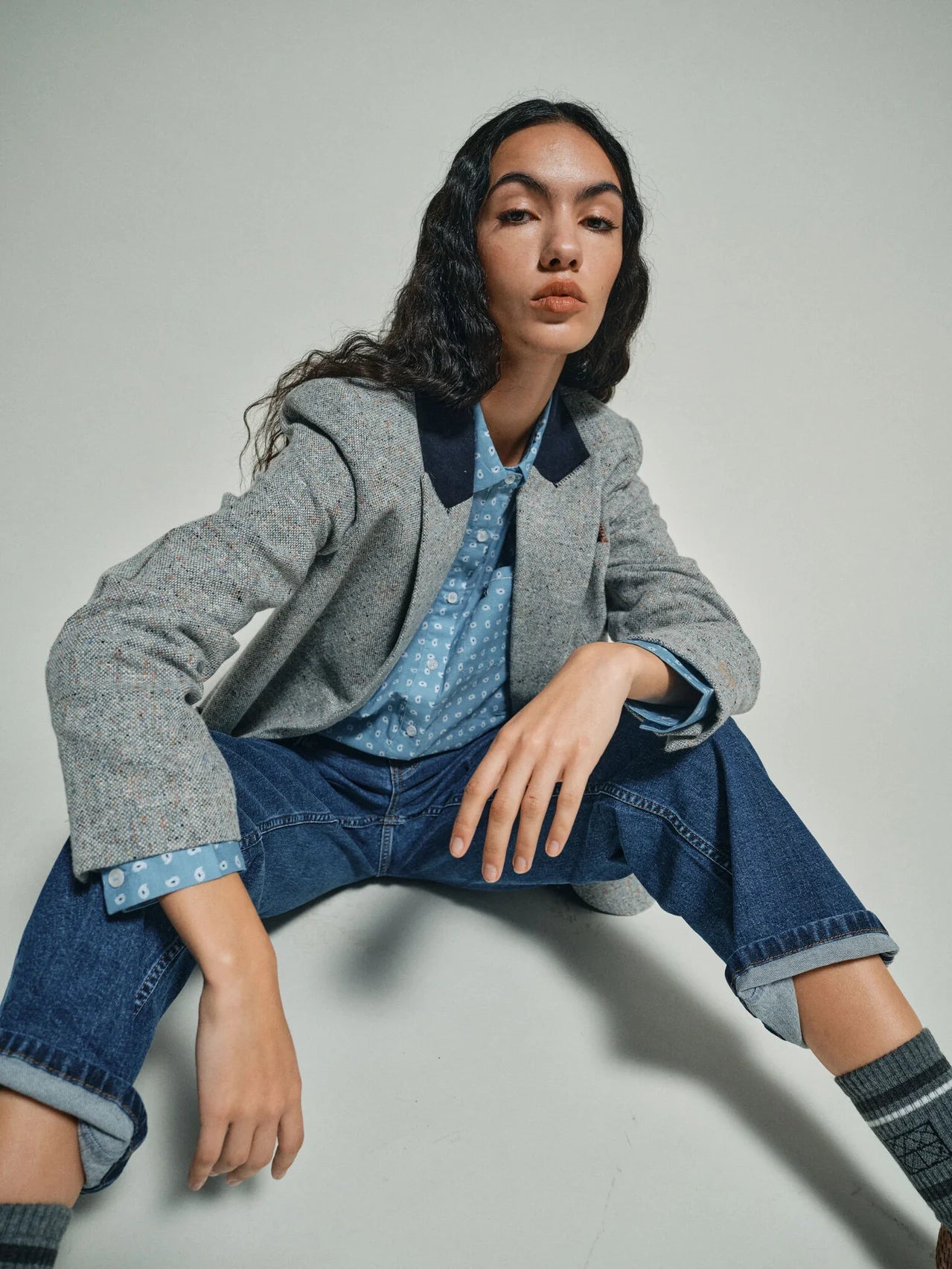 Heyanno MMHBrave Tweed Blazer