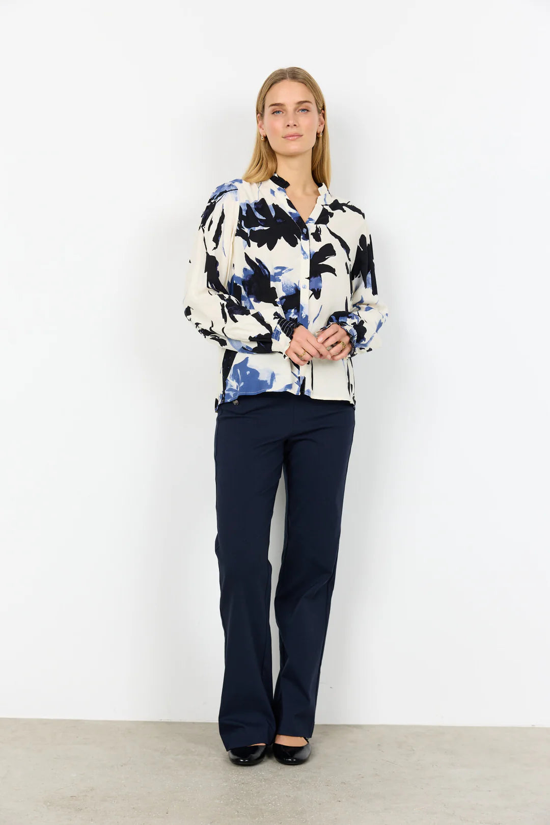 Soya Concept SC-BENE 1 SHIRT NAVY