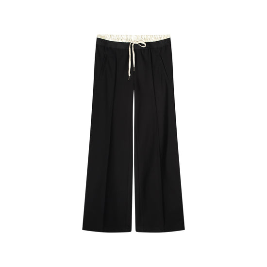 Load image into Gallery viewer, Summum Woman TROUSERS IN PUNTO MILANO FABRIC Black
