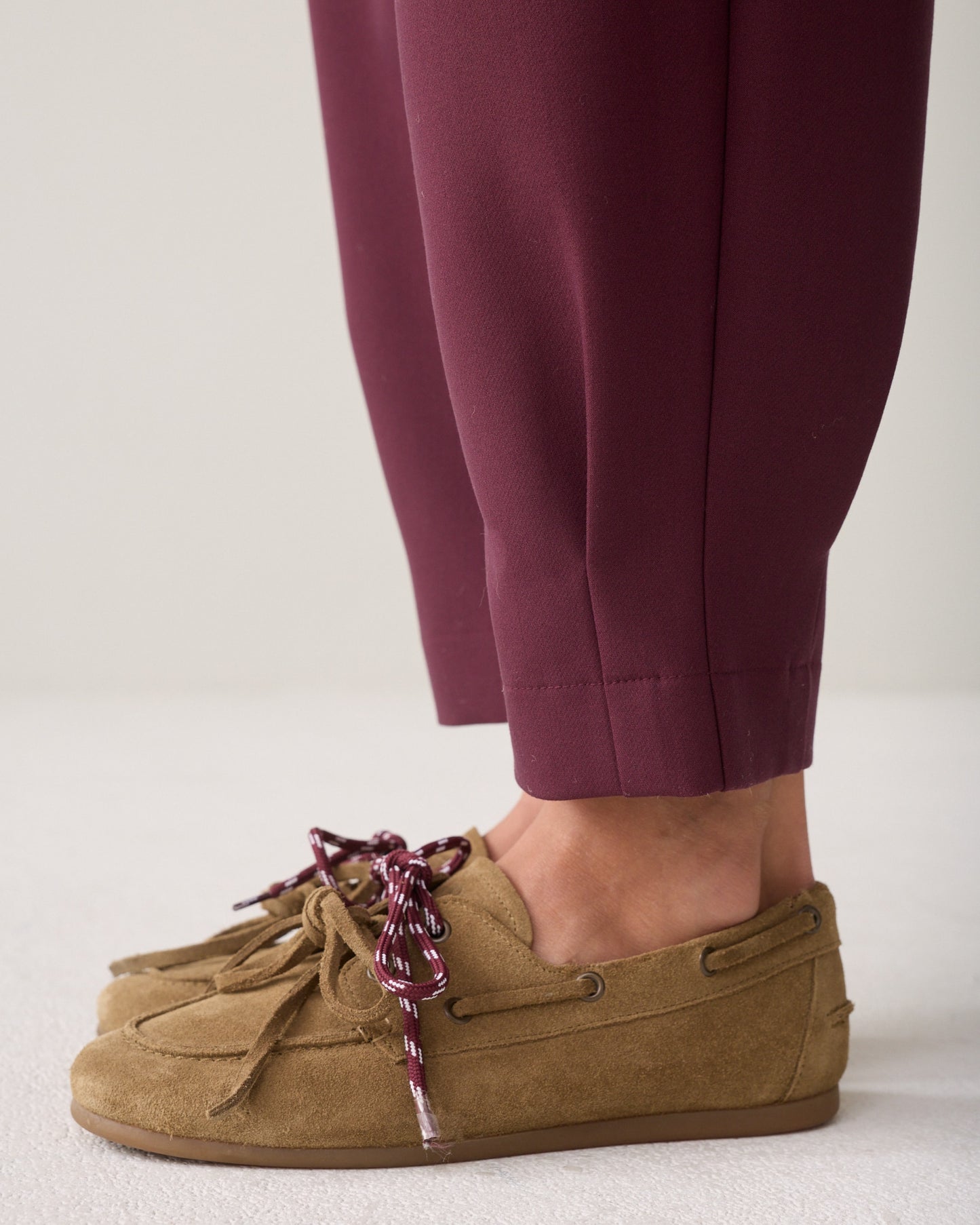 Summum Woman TAPERED FOAM TROUSERS