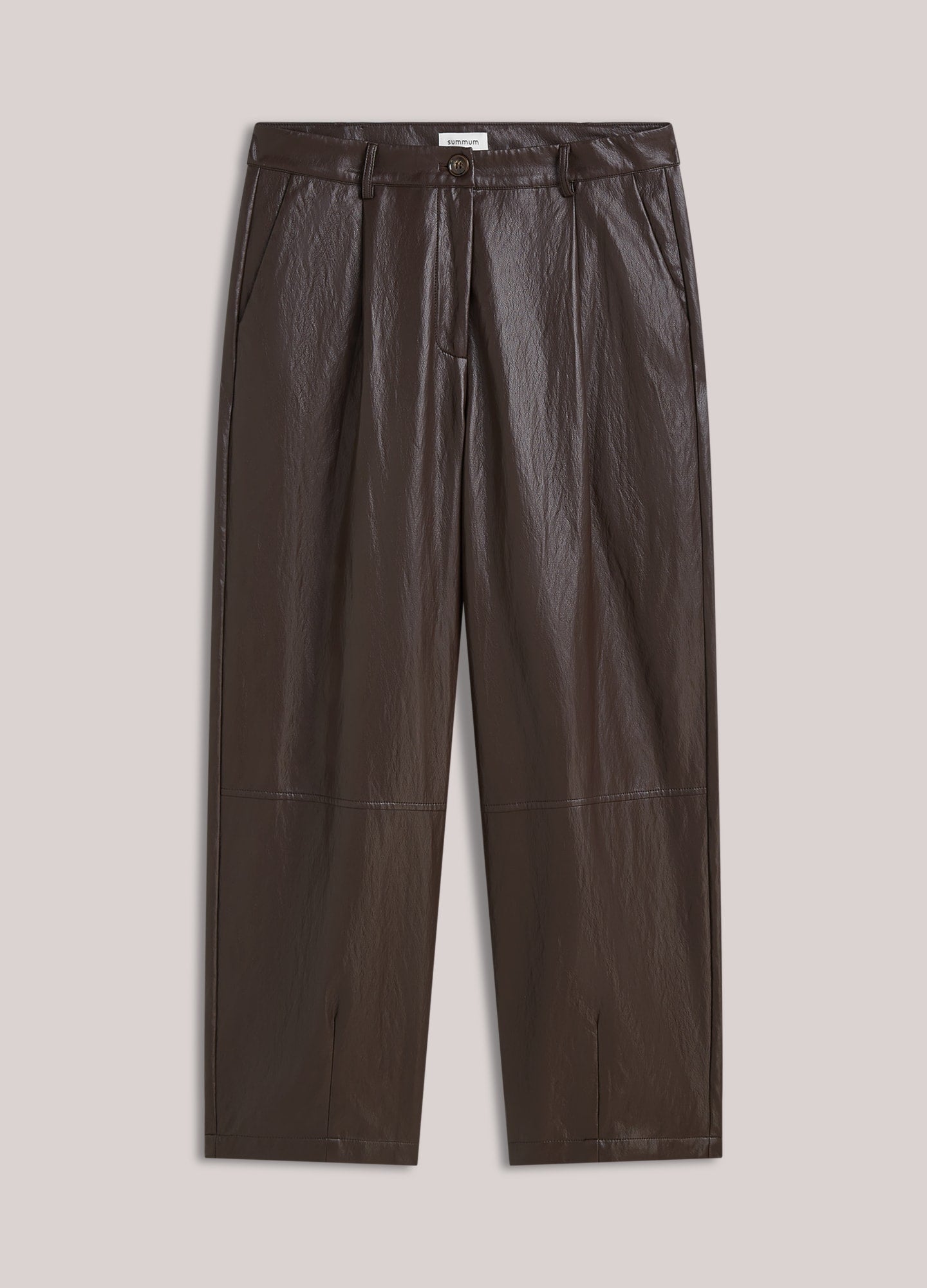 Summum Woman  Balloon trouser Soft faux leather