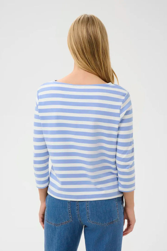Part Two NelaPW T-shirt Hydrangea Stripe