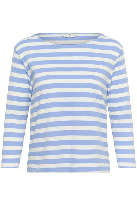 Part Two NelaPW T-shirt Hydrangea Stripe