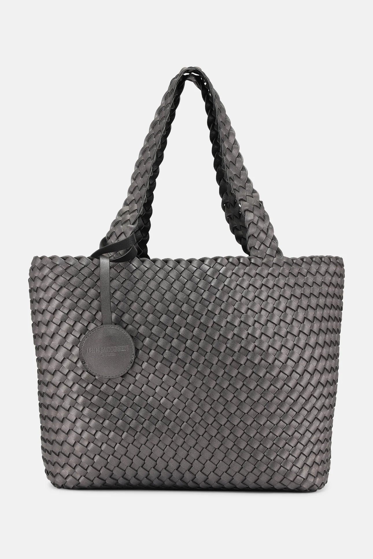 Ilse Jacobsen Tote Bag - Black Gun metal