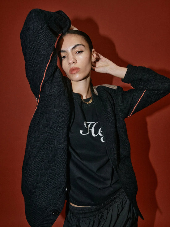 Heyanno MMHRich Quilt Cardigan